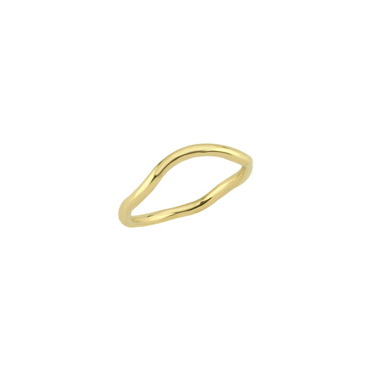 Thin Gold Rebellion Ring