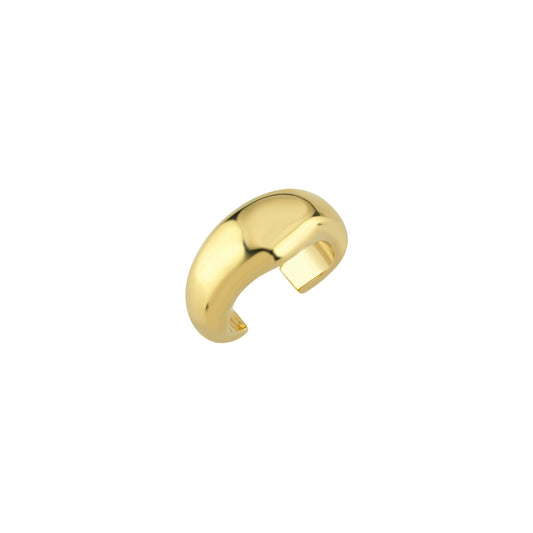 Rebellion Bold Earcuff in Gold