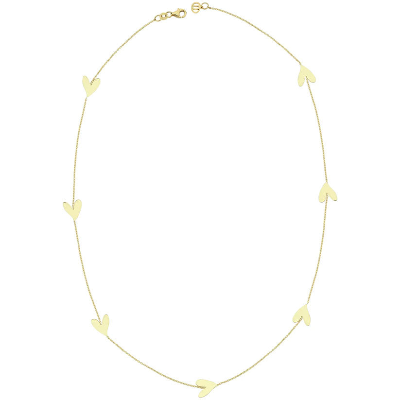 7 Heart Necklace