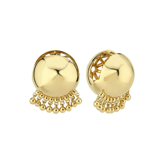 Gypsy Ball Earrings in Gold (Pair)