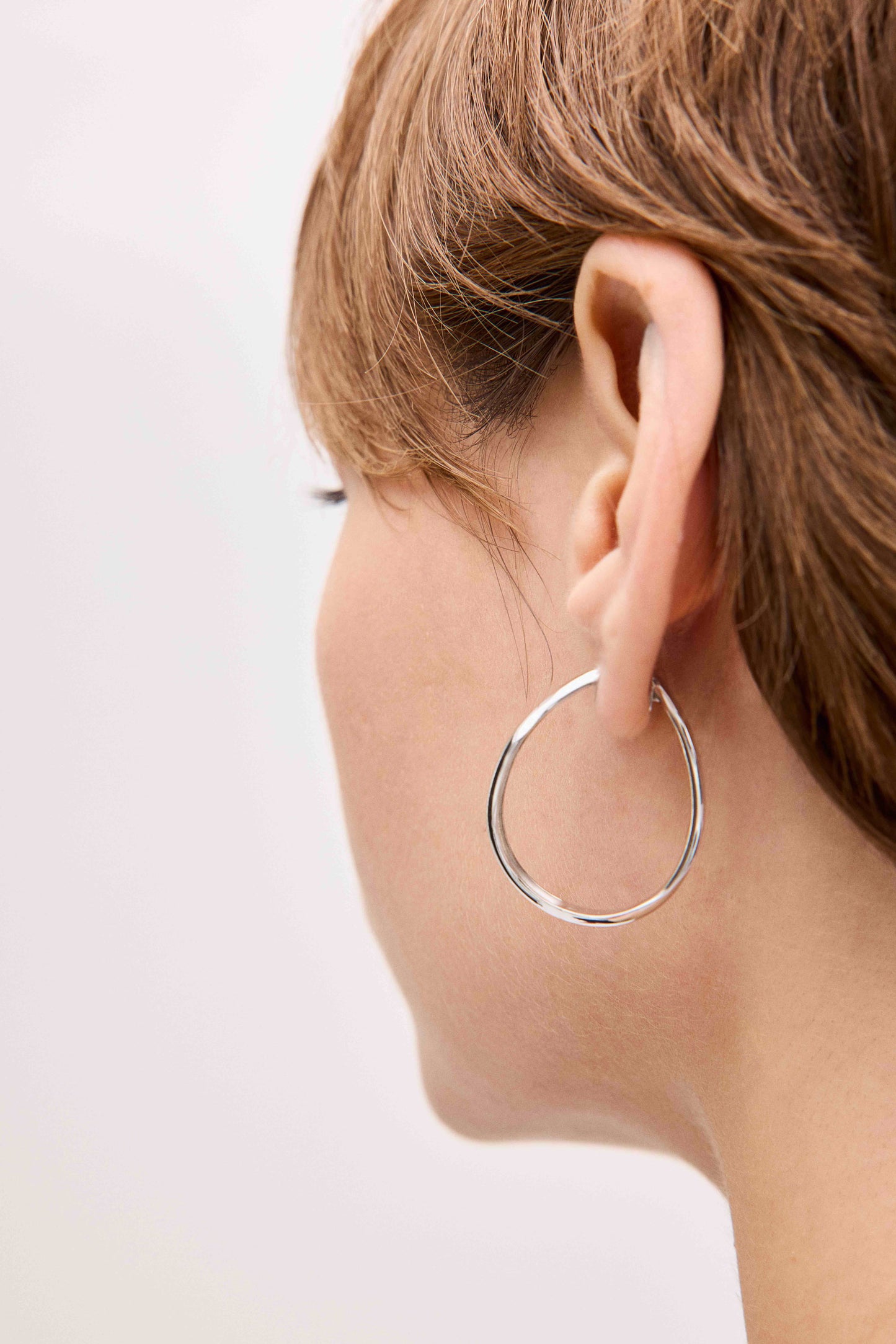 Rebellion Hoops in 925k Sterling Silver (Pair)