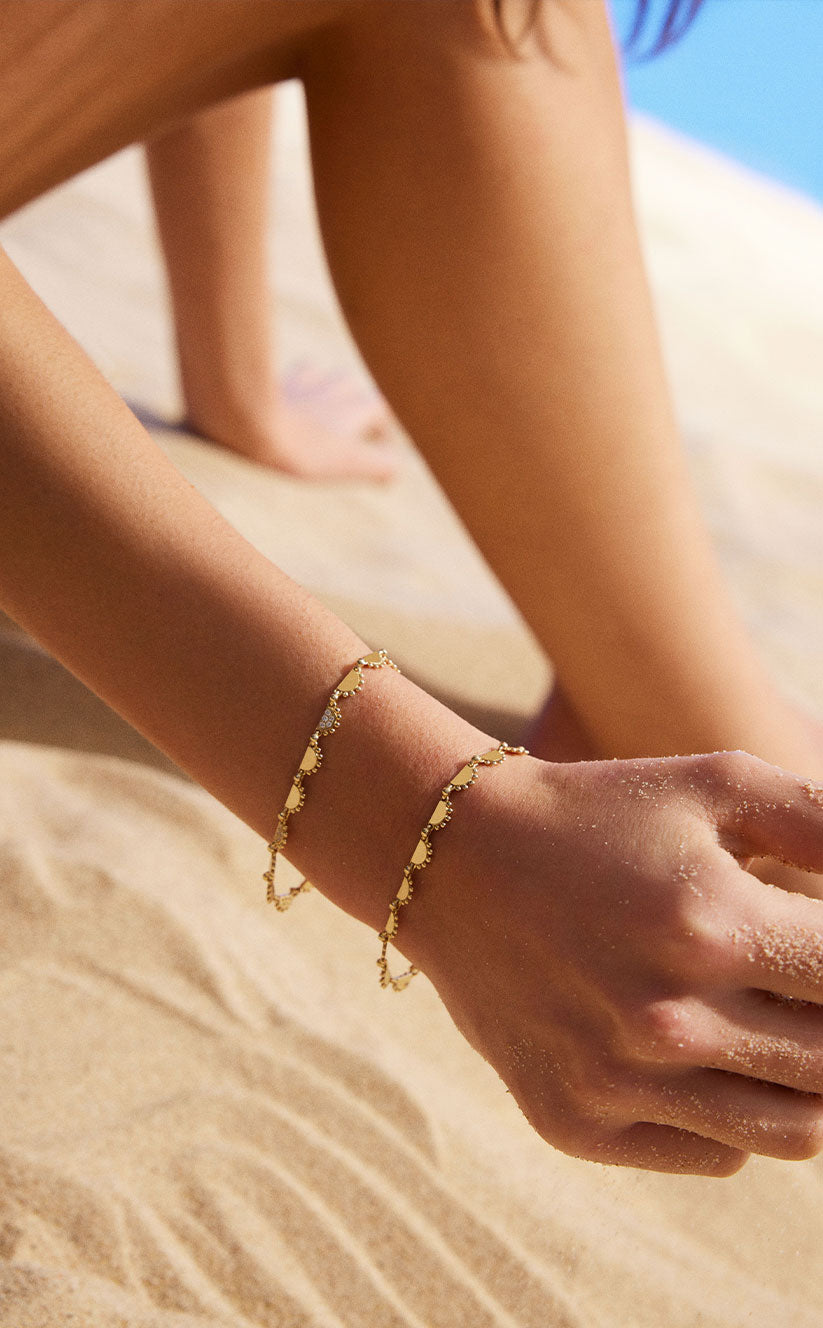Gypsy Bracelet in Gold