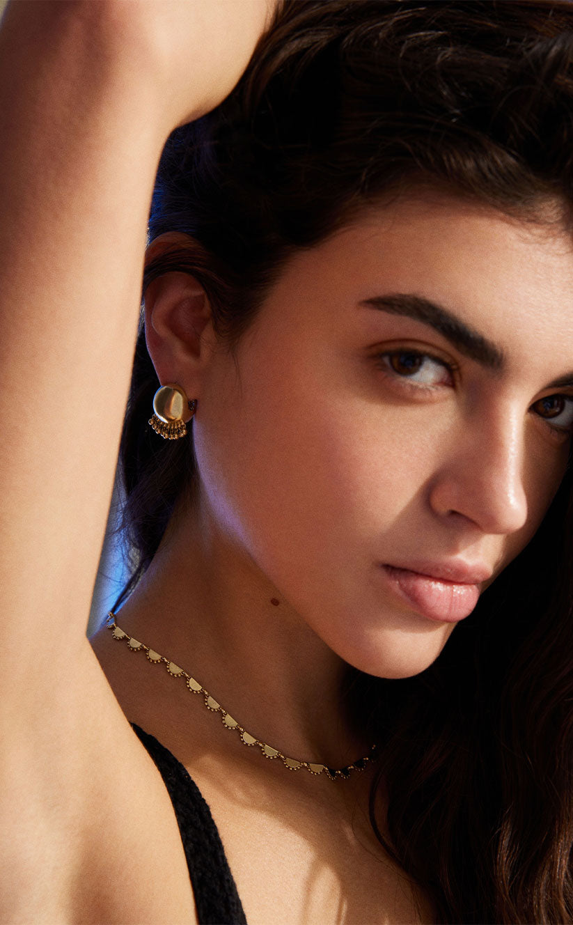Gypsy Necklace in Gold