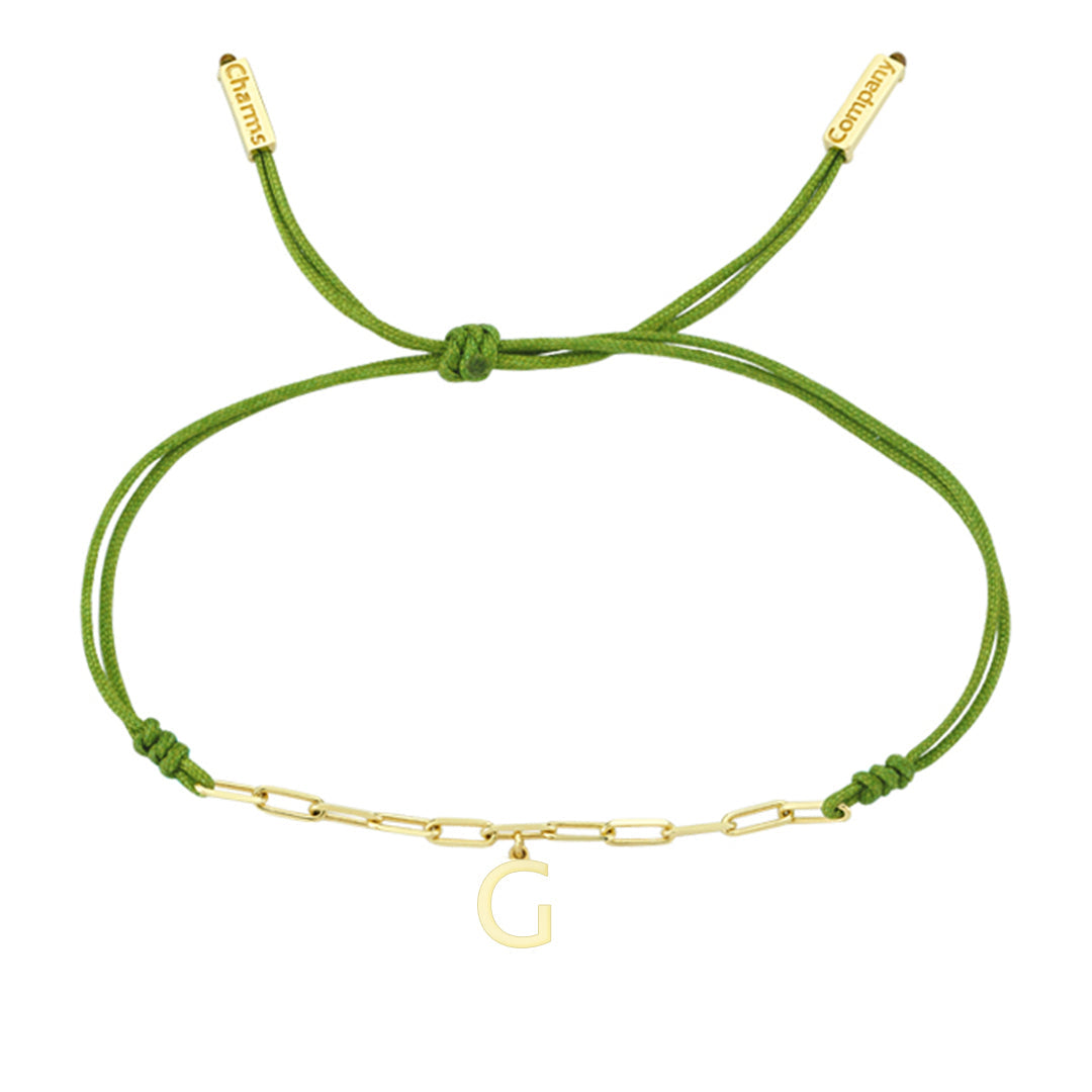 Charm Bracelet Letter G