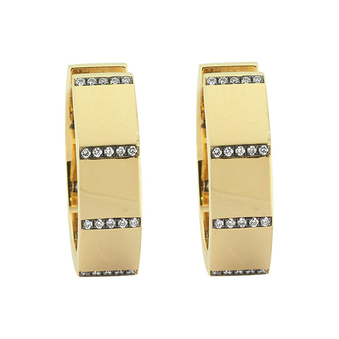 Geometric Hoops with Diamonds