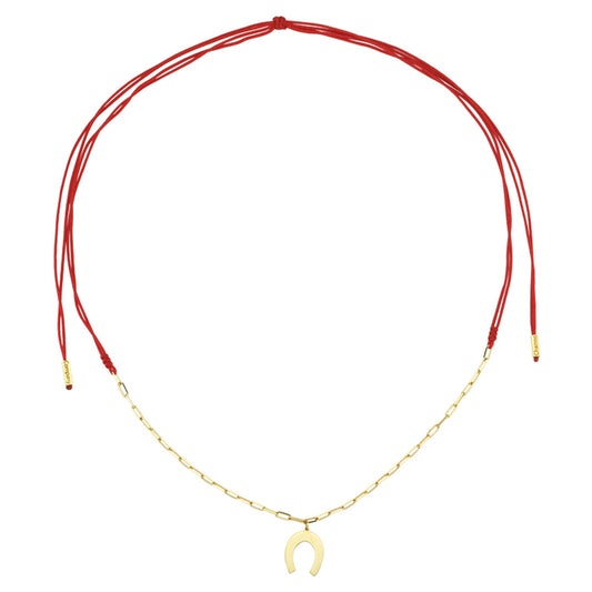 Charms Necklace Horse Shoe