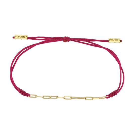STRIP AND CHAIN BRACELET