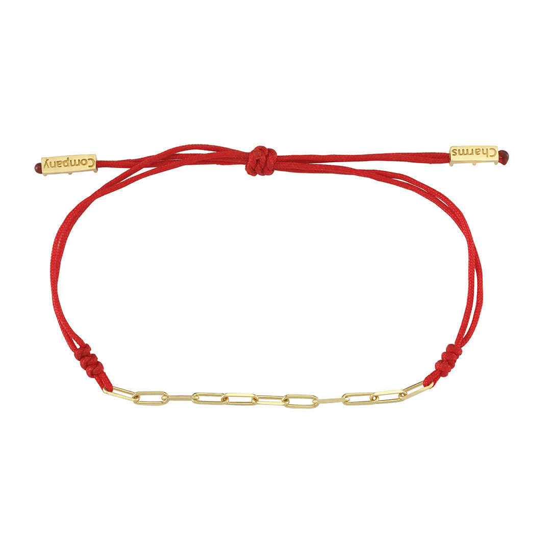 STRIP AND CHAIN BRACELET
