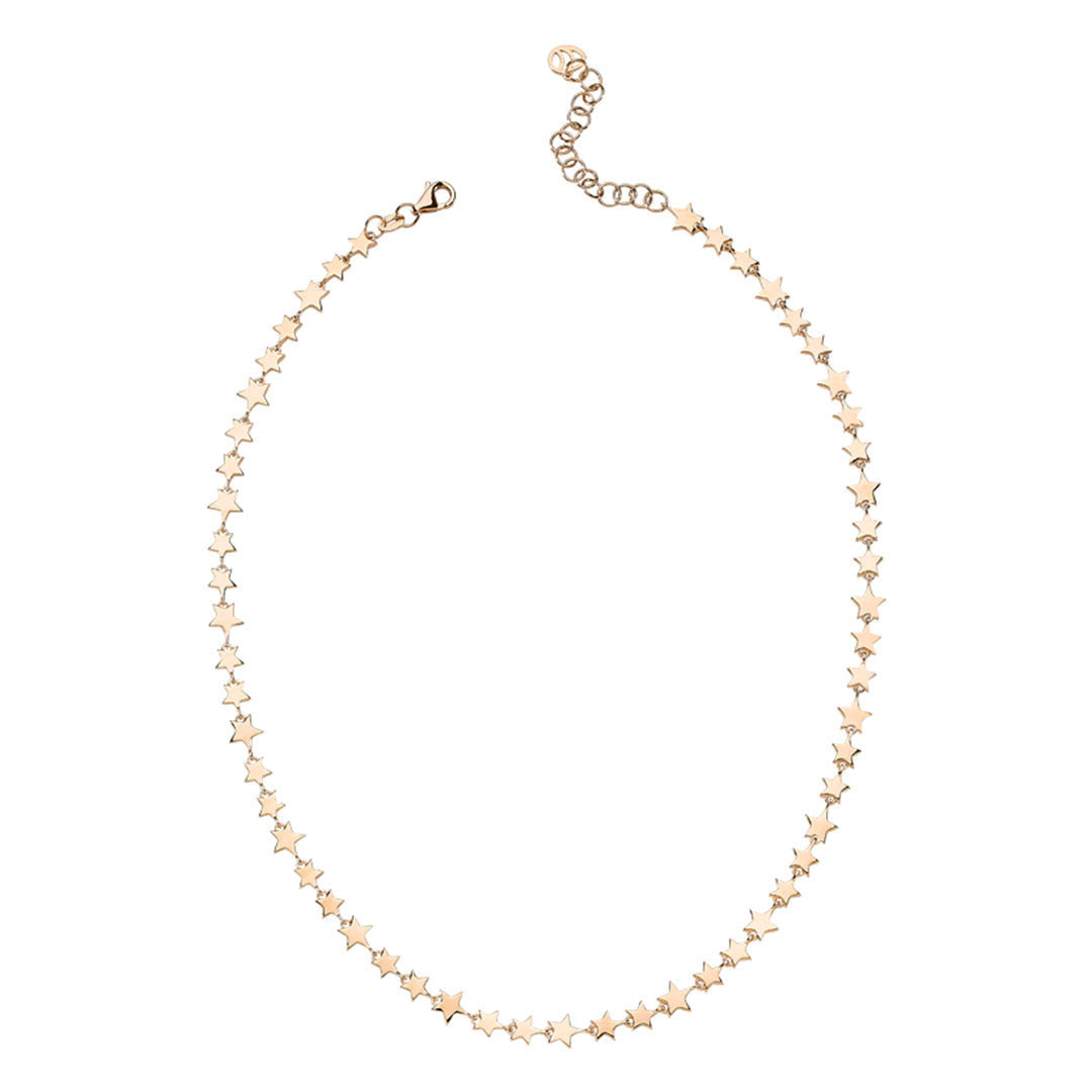 Milky Way Necklace in Gold & 7 Star Diamonds