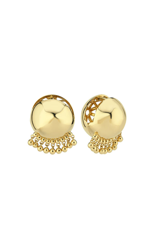 Gypsy Ball Earrings in Gold (Pair)