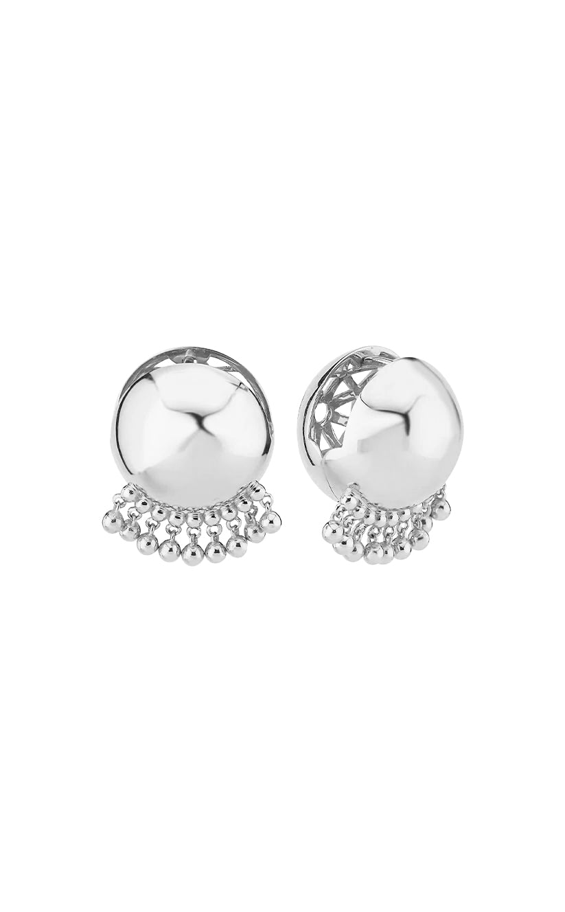 Gypsy Ball Earrings in 925k Sterling Silver (Pair)