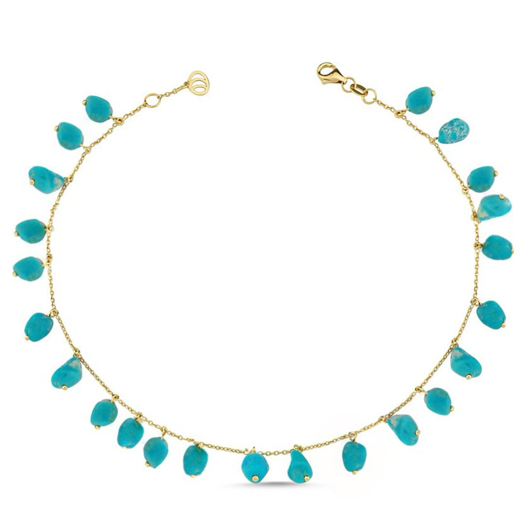 Turquoise Anklet